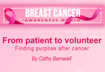 From patient to volunteer: Finding purpose after cancer