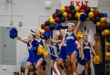 Yulee, Fernandina cheerleaders compete